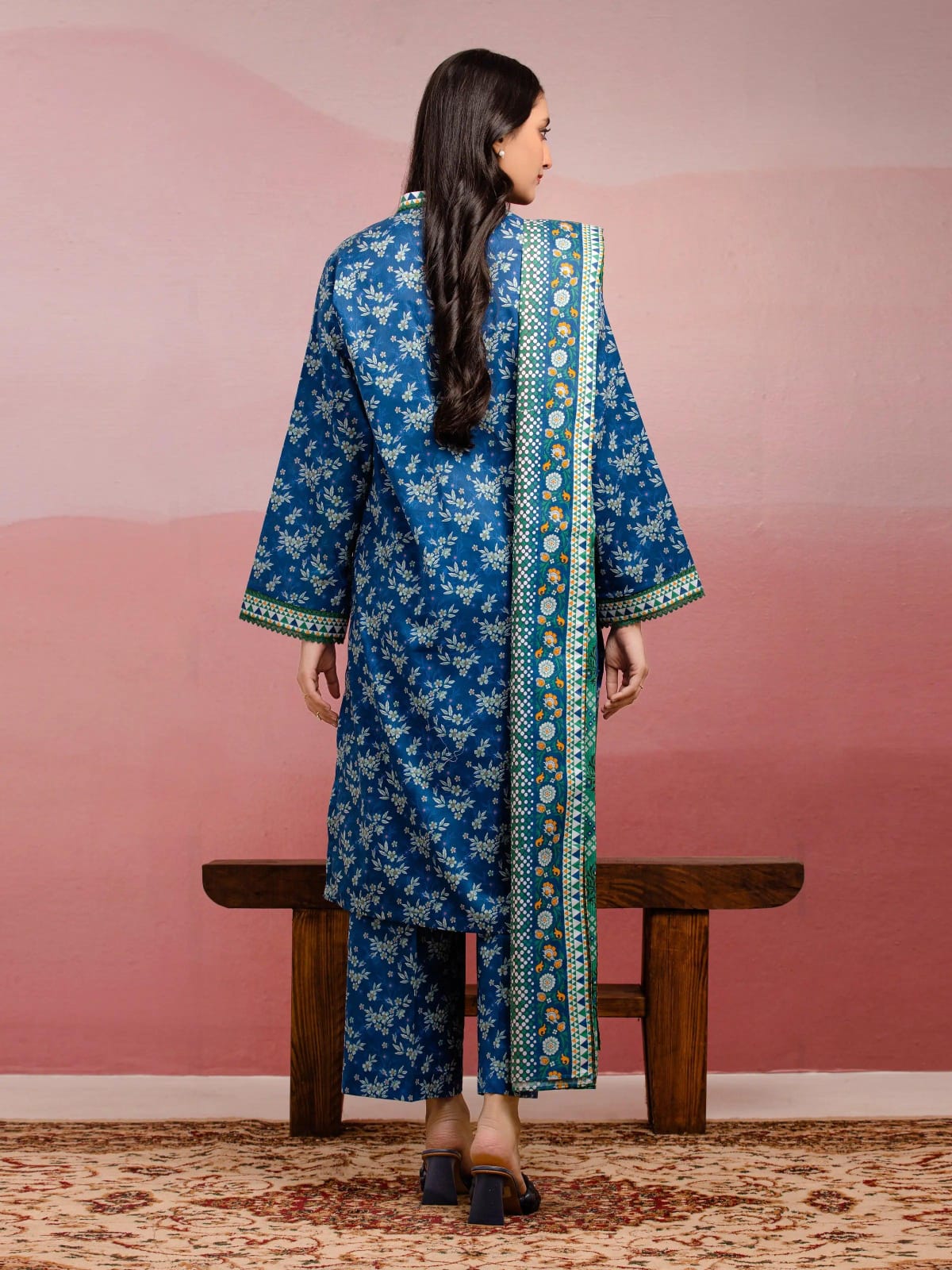 EDENROBE LAWN |3| PCS UNSTITCHED