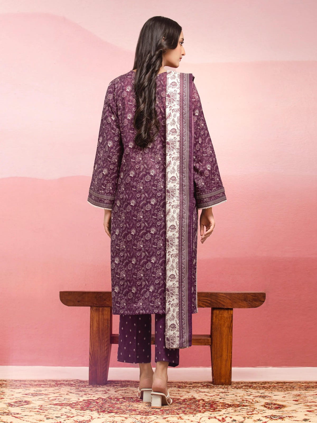 EDENROBE LAWN |3| PCS UNSTITCHED